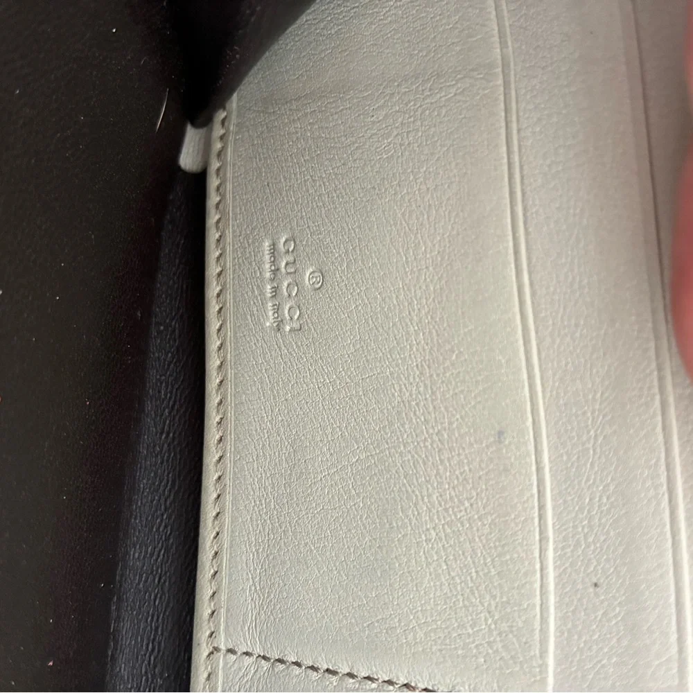 Gucci Beige and Brown GG Canvas Women’s Wallet Vintage - Picture 8 of 12